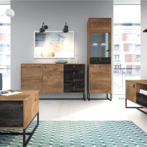 Piaski Obývací stěna DARK 2