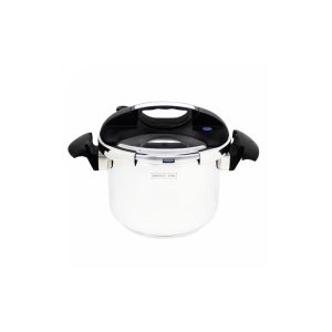 Nerezový odpadkový koš Royalty Line, 6 litrů, šířka 22 cm, RL-PS6L