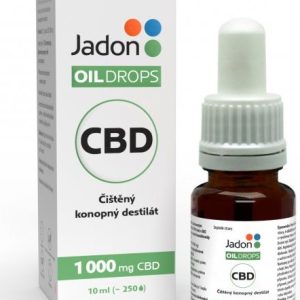 Jadon – Oil drops- konopný olej CBD 10% Konopný destilát 10% 10 ml