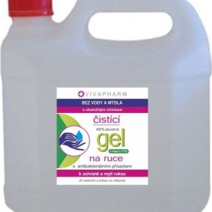 VivaPharm Antibakteriální čistící gel na ruce kanystr 3 l