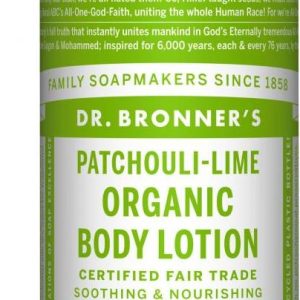 Dr. Bronner’s Tělové mléko Patchouli-Lime 240 ml