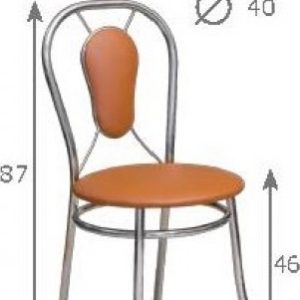 Metpol Jídelní židle Wiki  87 x 50 x 46 cm