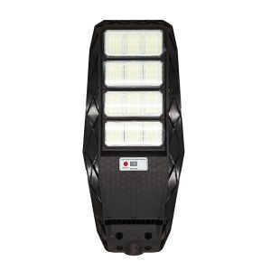 Solární napájení, senzor pohybu, dálkové ovládání, pouliční osvětlení, 800 W, ploché