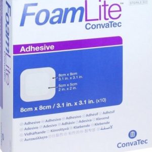 Convatec Foam Lite pěnové krytí se silikonem, 10 ks Rozměr: 15×15 cm