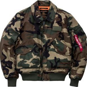 Alpha Industries Bunda CWU VF TT woodland L