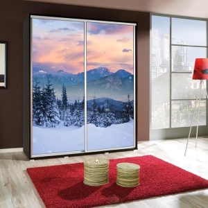 Maridex  skříň PENELOPA 155 se vzorem 18  155/215/66