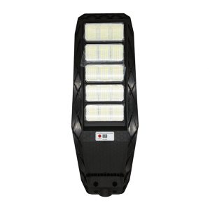 Solární napájení, senzor pohybu, dálkové ovládání, pouliční osvětlení, 1000 W, ploché