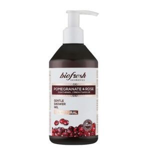 Jemný sprchový gel s panthenolem a B5 Pomegranate & Rose 250ml
