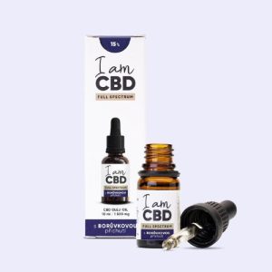 Full Spectrum CBD konopný olej 15% Borůvka I am CBD 10ml