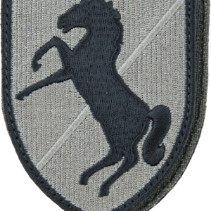 Nášivka: Pluk jízdní 11. šedá | černá