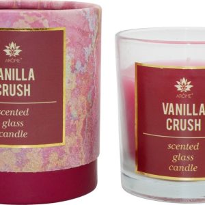 ARÔME – Vanilková tříšť Vonná svíčka ve skle 120 g