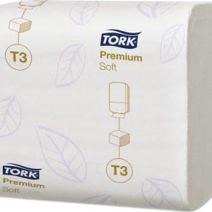 114273 Tork Folded jemný toaletní papír, 2 vrstvy, 7560 ks, bílý, T3