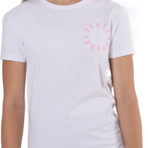 SAM 73 Dívčí triko s krátkým rukávem LEONI Bílá 116