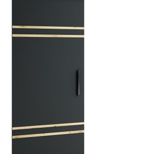 Abika Posuvné dveře 90 London 8  90/204/ krycí lišta 200/12/7