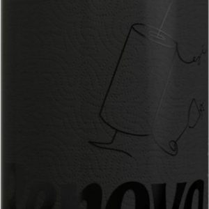 Papírové kuchyňské utěrky RENOVA, 1 role, 2 vrst., černé