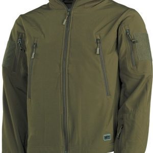 Bunda Softshell Scorpion olivová XXL