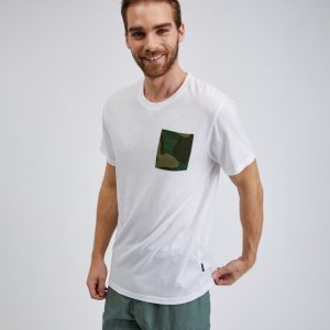 SAM 73 Pánské triko SEAN Bílá L