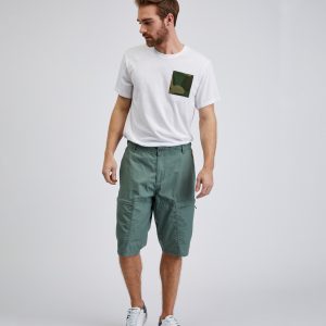 SAM 73 Pánské šortky CYGNUS Zelená 2XL