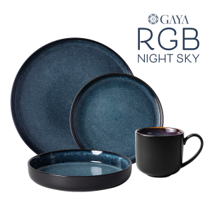 Porcelánový set 16 ks – Gaya RGB Night Sky Lunasol