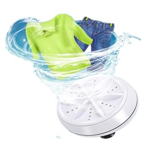 Přenosná mini ultrazvuková pračka, kapacita 1 kg, s kabelem USB