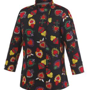 Dámský rondon EGOchef Srdce 100% bavlna L