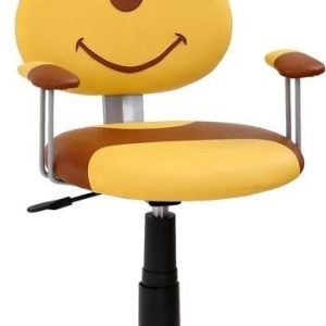 Halmar Dětská židle Kubus, žlutá