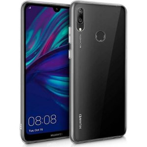 Pouzdro Back Case Ultra Slim 0,3mm Huawei Y7 2019 čiré