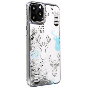 Xiaomi Redmi 8 transparentní zdobené bílé Soby