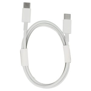 USB datový kabel – USB-C to USB-C Fast Charging bílý