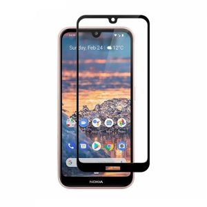 MG Tvrzené / ochranné sklo Nokia 2.2 černé – MG 5D Full Glue