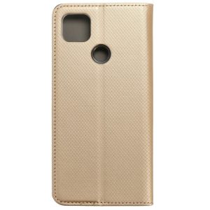 Pouzdro Flip Smart Book Xiaomi Redmi 9C zlaté