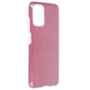 Pouzdro Forcell SHINING SAMSUNG Galaxy A03S růžové