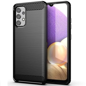 Pouzdro silikon Samsung A336 Galaxy A33 5G Forcell Carbon s výztuhou černé