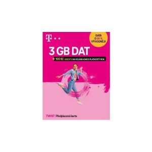 T-MOBILE CZECH REPUBLIC A.S. T-Mobile SIM Twist s Námi 3GB 700 645