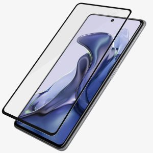 Screen Glass Xiaomi Mi 11T 5G, 11T PRO 5G 5D Full Glue zaoblené černé 1027700
