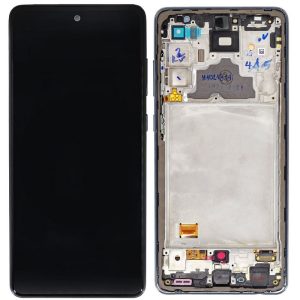 LCD display Samsung A725 Galaxy A72 + dotyk. folie Service Pack Original černý