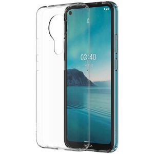 Pouzdro Back Case Ultra Slim 0,5 mm Nokia 3.4 Čiré