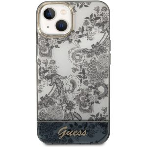 Pouzdro Guess PC/TPU Toile De Jouy iPhone 14 Plus šedé