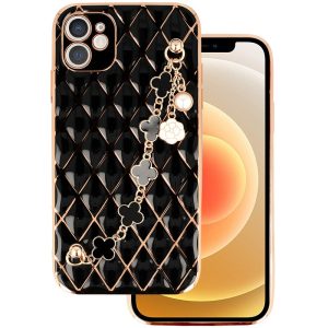 Pouzdro Trend Case Iphone 12 vzor – 5 černé
