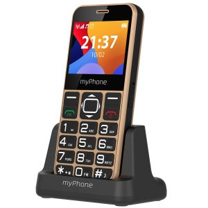 CPA Halo 3 Senior s nabíjecím stojánkem USB-C zlatý