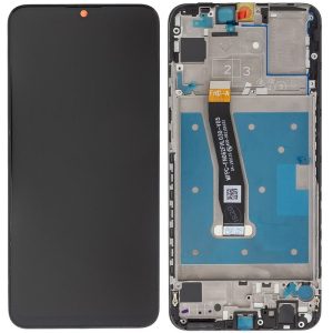 LCD display Huawei P Smart 2019 + dotyk.sklo + přední kryt černý