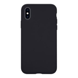Pouzdro silikon Tactical Velvet Smoothie kryt Apple iPhone X, iPhone XS Asphalt