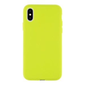Pouzdro silikon Tactical Velvet Smoothie kryt Apple iPhone X, iPhone XS Avocado