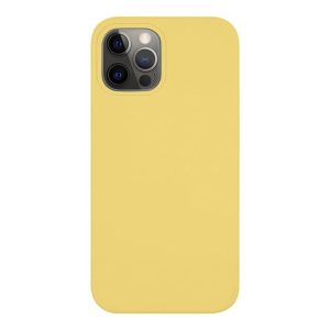 Pouzdro silikon Tactical Velvet Smoothie kryt Apple iPhone 12, iPhone 12 PRO Banana