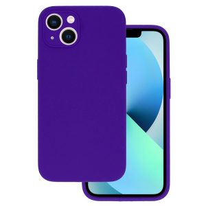 Pouzdro silikon Apple iPhone 13 Mini Vennus Lite Indigo fialové