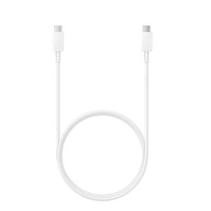 USB datový kabel Samsung EP-DW767JWE USB-C to USB-C 3A 45W 1.8 m pro Galaxy S23, S22 bílý volně