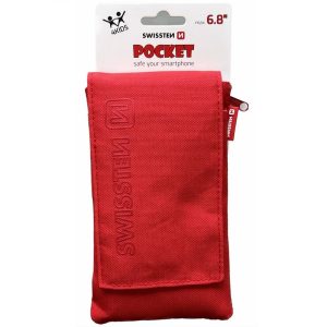 Pouzdro Swissten Pocket 6,8″ červené