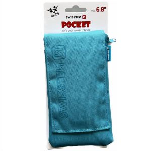 Pouzdro Swissten Pocket 6,8″ modré