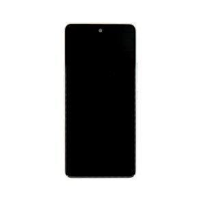 LCD display Samsung A536 Galaxy A53 5G + dotyk + přední kryt Original Service Pack bílý