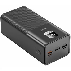 Zdroj záložní PowerBank 50000mAh SWISSTEN Laptop 100W QC 3.0, PD 3.0, Li-pol, 3xUSB, USB-C, microUSB